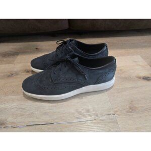 Cole Haan Grand.OS Wingtip Oxford Sneaker Men’s Size 9 Black Leather